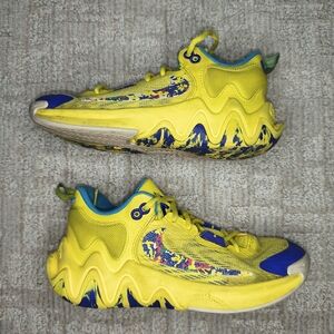 Nike Giannis Immortality 2 Kids "Yellow Strike" Basketball Shoes Size 5Y
